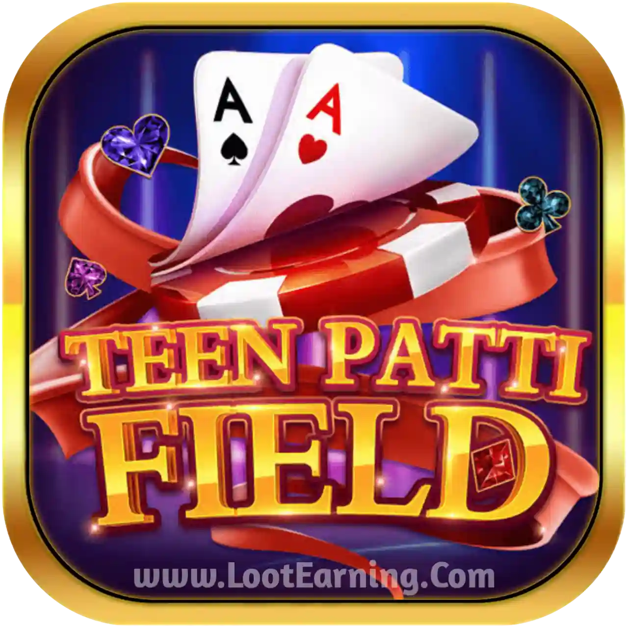 Teen Patti Field App Icon